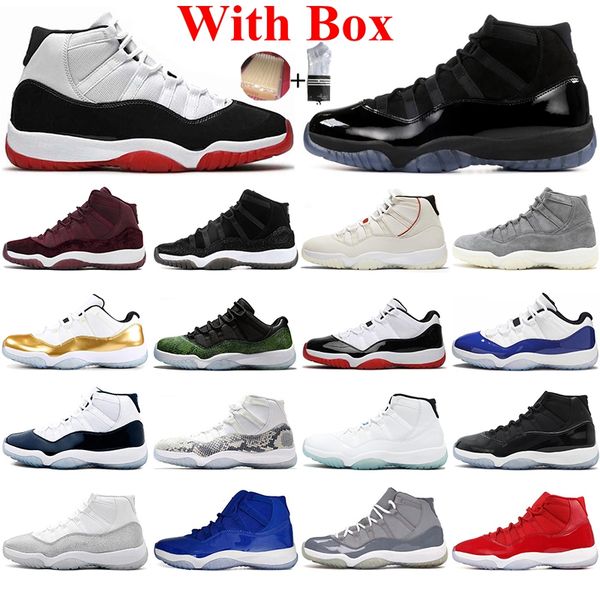with box 2021 jumpman 11 11s high white bred concord basketball shoes cap and gown win like 96 heiress men women trainers sneakers, White;red
with box 2021 jumpman 11 11s high white bred concord basketball shoes cap and gown win like 96 heiress men women trainers sneakers, White;red
