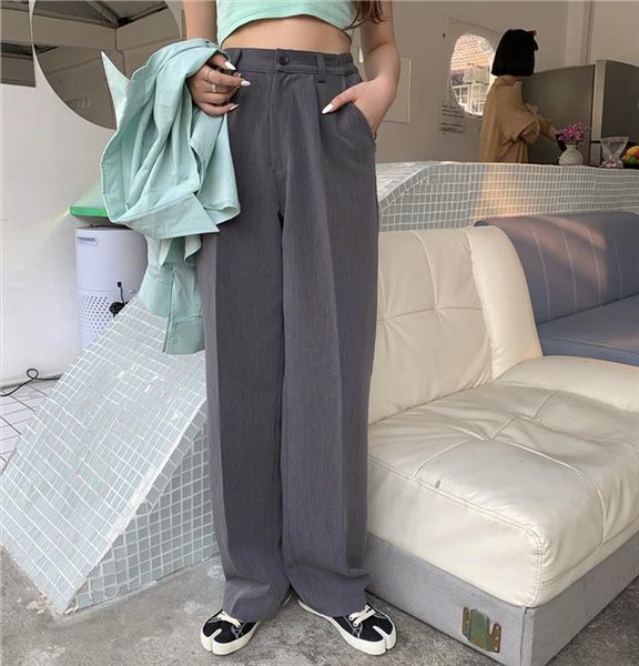 sml 2 colors 2019 korean style solid color suit straight trouser female autumn high waist long pants womens x580, Black;white
sml 2 colors 2019 korean style solid color suit straight trouser female autumn high waist long pants womens x580, Black;white