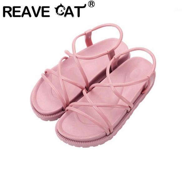 sandals reave cat 2021 women open toe cross strap rome flat wild thick bottom beach casual all-match summer pink a33851, Black
sandals reave cat 2021 women open toe cross strap rome flat wild thick bottom beach casual all-match summer pink a33851, Black