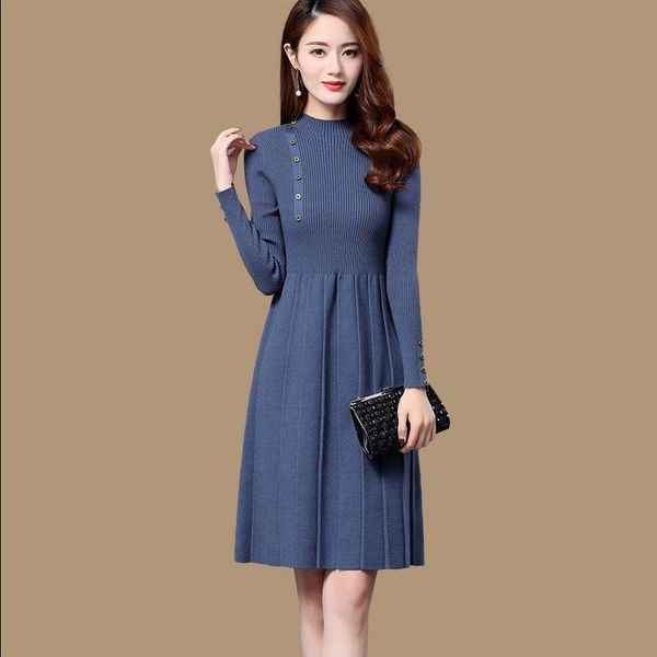 new fashion autumn winter women long sweater dress pullovers warm knitted sweaters pullover dresses lady 201030, White;black
new fashion autumn winter women long sweater dress pullovers warm knitted sweaters pullover dresses lady 201030, White;black