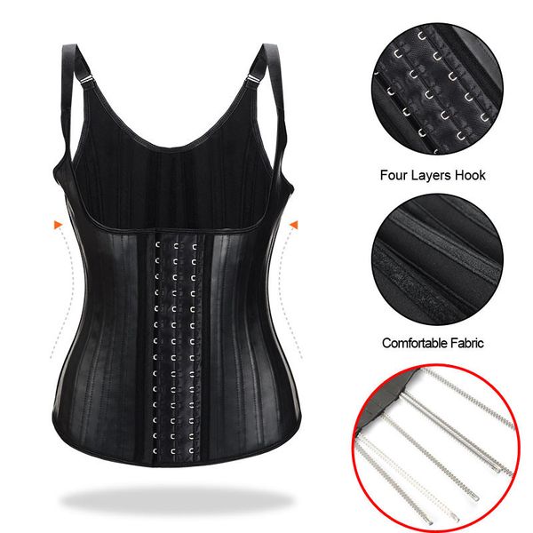 latex waist trainer women binders shapers modeling strap corset colombian girdles body shapewear faja shaper sash reductive lj200814, Black;white
latex waist trainer women binders shapers modeling strap corset colombian girdles body shapewear faja shaper sash reductive lj200814, Black;white