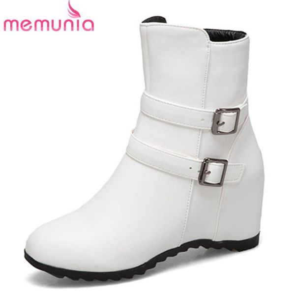 boots memunia 2021 arrival women ankle buckle zip round toe short solid colors autumn winter dress party shoes woman, Black
boots memunia 2021 arrival women ankle buckle zip round toe short solid colors autumn winter dress party shoes woman, Black