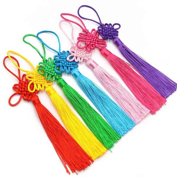 2pcs lot 12cm multicolor chinese knot silk tassel brush fringe phone satin tassels pendant tassels for crafts diy home decor h bbykru
2pcs lot 12cm multicolor chinese knot silk tassel brush fringe phone satin tassels pendant tassels for crafts diy home decor h bbykru