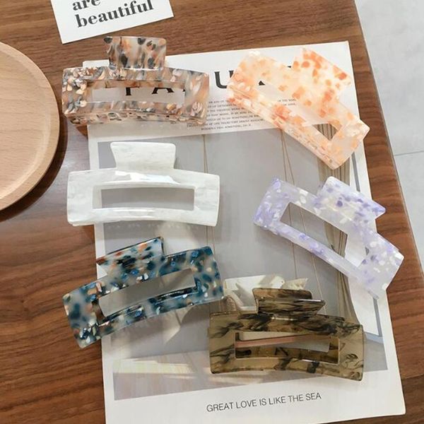 hair accessories 1pc colorful large scrub acrylic clips hollow carving crab hairpins clamps barrettes women
hair accessories 1pc colorful large scrub acrylic clips hollow carving crab hairpins clamps barrettes women
