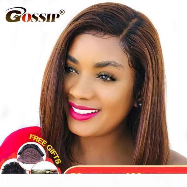 13x6 lace front human hair bob wigs 180 density straight lace front wig short bob wigs for black women gossip remy hair, Black;brown
13x6 lace front human hair bob wigs 180 density straight lace front wig short bob wigs for black women gossip remy hair, Black;brown