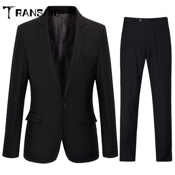 men's fashion slim fit suits black men's business casual clothing groomsman two-piece suit blazers pants sets custom plus size1, White;black
men's fashion slim fit suits black men's business casual clothing groomsman two-piece suit blazers pants sets custom plus size1, White;black