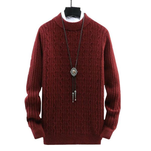 men's sweaters 2021 winter men long sleeve round neck knitted sweater classic striped pattern thicken warm mens slim fit, White;black
men's sweaters 2021 winter men long sleeve round neck knitted sweater classic striped pattern thicken warm mens slim fit, White;black