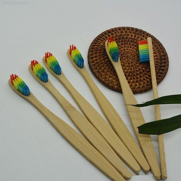 environment 2019 colorful head wholesale wooden rainbow bamboo toothbrush oral care soft bristle dhl
environment 2019 colorful head wholesale wooden rainbow bamboo toothbrush oral care soft bristle dhl