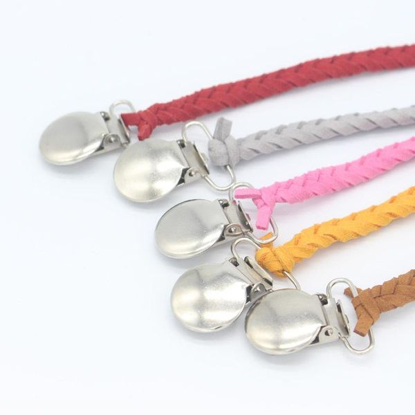 new pacifier clips chain dummy clip pacifier holder braided clip nipple holder soother chain for infant baby feeding dummies q wmtbdk 
new pacifier clips chain dummy clip pacifier holder braided clip nipple holder soother chain for infant baby feeding dummies q wmtbdk