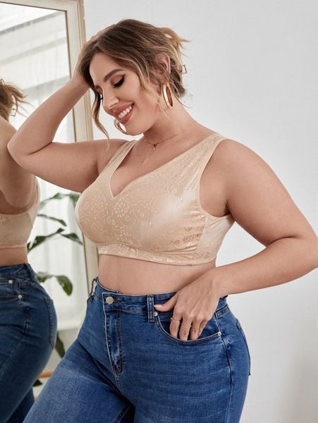 plus simple bralette o3jx#, Black;white