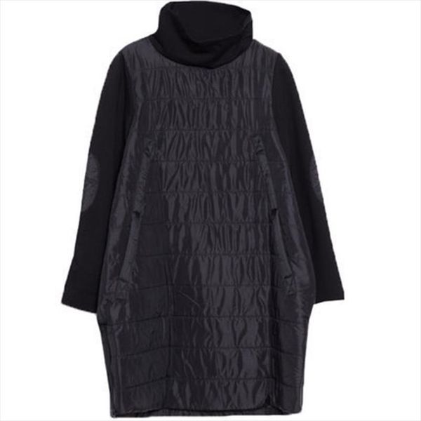 autumn winter dress womens korean version standing collar quilted long sleeved dress large size slim warm cotton jacket a807, Black;gray
autumn winter dress womens korean version standing collar quilted long sleeved dress large size slim warm cotton jacket a807, Black;gray
