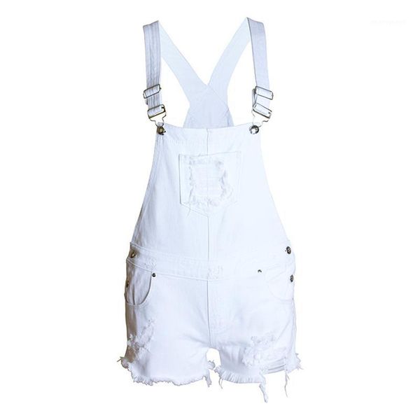 women's jumpsuits & rompers 2021 women white slim ripped denim overalls jeans pants straps jumpsuit shorts female k8911, Black;white
women's jumpsuits & rompers 2021 women white slim ripped denim overalls jeans pants straps jumpsuit shorts female k8911, Black;white