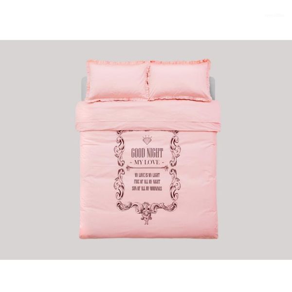 brand100%cotton princess letter comfortable girl bedding set bedclothes 4pcs/set duvet quilt bed sheet reffles pillow cases1
brand100%cotton princess letter comfortable girl bedding set bedclothes 4pcs/set duvet quilt bed sheet reffles pillow cases1