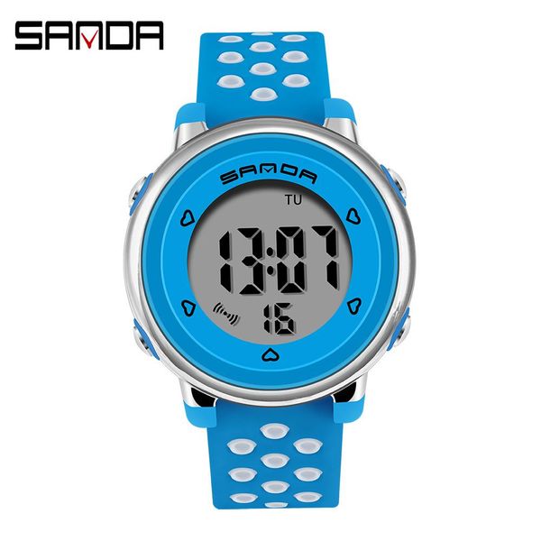 sanda brand sport children watch waterproof led digital kids watches luxury electronic watch for kids children boys girls gifts wmtann, Silver
sanda brand sport children watch waterproof led digital kids watches luxury electronic watch for kids children boys girls gifts wmtann, Silver