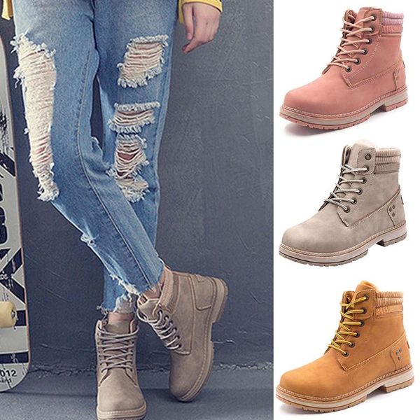 boots ladies autumn winter womens high zapatos de mujer pu leather lace up shoes for spring plus size woman, Black
boots ladies autumn winter womens high zapatos de mujer pu leather lace up shoes for spring plus size woman, Black