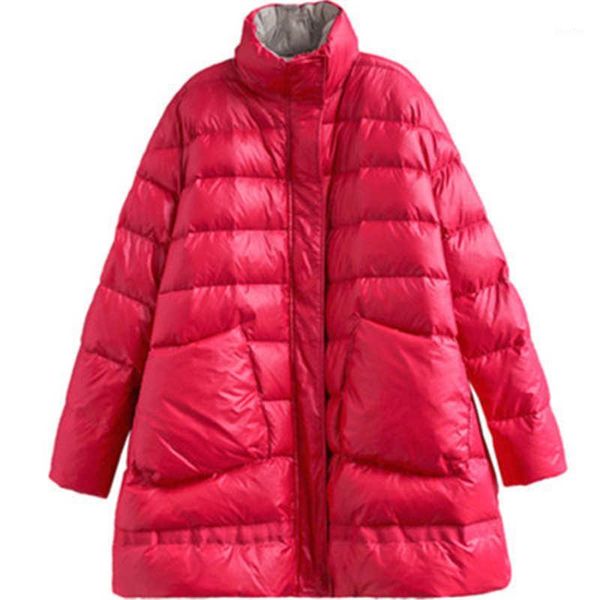 2019 winter jacket women 90% white duck down jacket female thick warm women winter long down coat breasted loose parkas1, Black
2019 winter jacket women 90% white duck down jacket female thick warm women winter long down coat breasted loose parkas1, Black