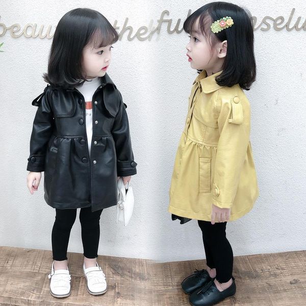 new children leather jacket for girls clothes pu leather coat for kids girl long sleeve jacket windbreaker girls trench coat1, Blue;gray
new children leather jacket for girls clothes pu leather coat for kids girl long sleeve jacket windbreaker girls trench coat1, Blue;gray