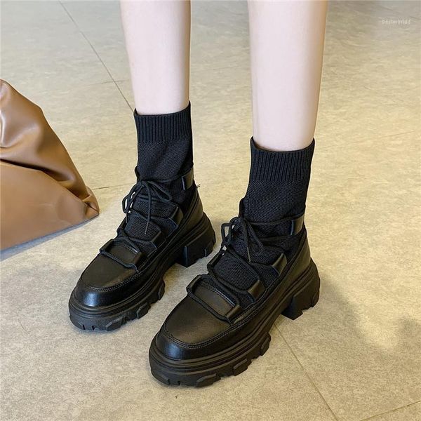 boots cootelili women ankle fashion shoes round toe 5cm heel lace up and slip on platform black white for woman casual1
boots cootelili women ankle fashion shoes round toe 5cm heel lace up and slip on platform black white for woman casual1