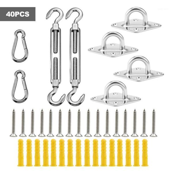 40pcs awning attachment sun shade sail stainless steel hardware kit for garden sun shade sail fixing accessories household tools1
40pcs awning attachment sun shade sail stainless steel hardware kit for garden sun shade sail fixing accessories household tools1