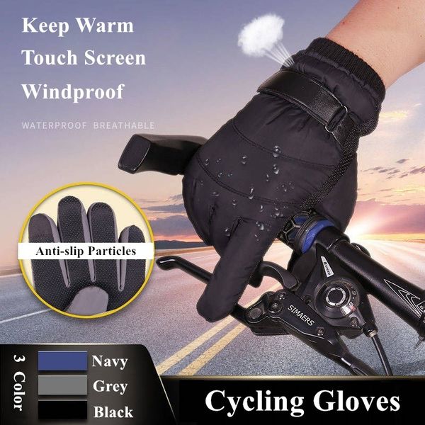cycling men hiking winter skiing gloves running for warm waterproof windproof anti-slip velvet touch screen gloves thicken 201020
cycling men hiking winter skiing gloves running for warm waterproof windproof anti-slip velvet touch screen gloves thicken 201020