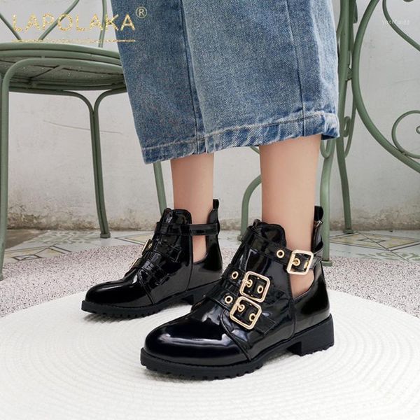 lapolaka 2020 new design square heels dropship shoes woman boots female buckle strap platform concise shoes ladies boots female1, Black
lapolaka 2020 new design square heels dropship shoes woman boots female buckle strap platform concise shoes ladies boots female1, Black