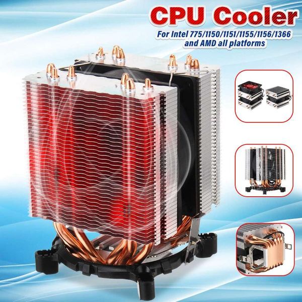 fans & coolings leory cpu cooler 6 heat pipes dual fan quiet cooling heatsink radiator for intel 775/1150/1151/1155/1156/1366 and amd
fans & coolings leory cpu cooler 6 heat pipes dual fan quiet cooling heatsink radiator for intel 775/1150/1151/1155/1156/1366 and amd