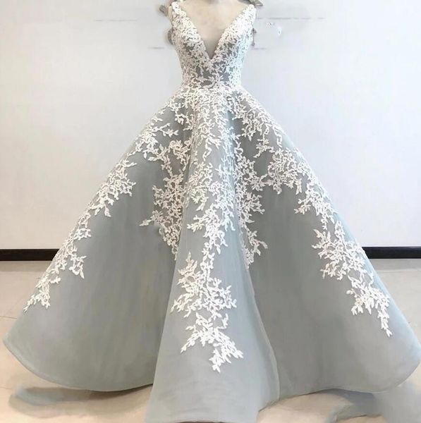 saudi arabic gray lace puffy prom gowns 2021 abendkleider appliques double v- style gorgeous long prom gowns vintage ball gowns, Black
saudi arabic gray lace puffy prom gowns 2021 abendkleider appliques double v- style gorgeous long prom gowns vintage ball gowns, Black