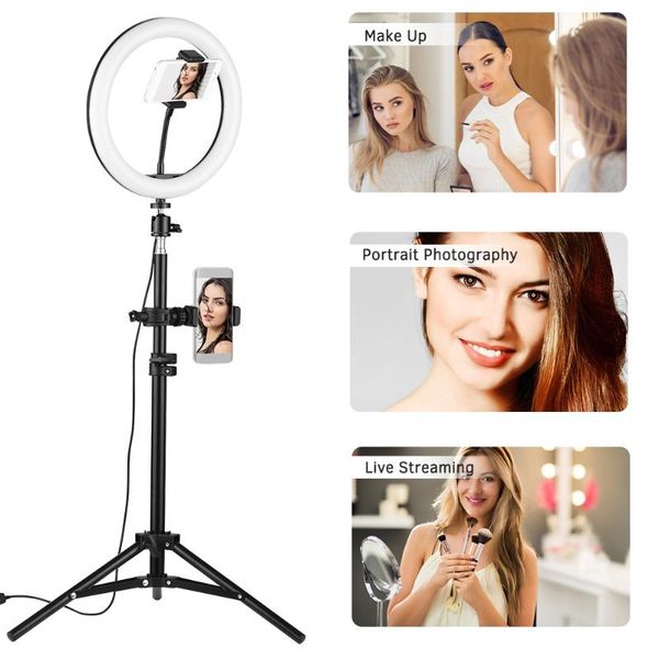 10 inch deskled video ring light lamp usb powered for youtube live video recording network broadcast makeup light ring
10 inch deskled video ring light lamp usb powered for youtube live video recording network broadcast makeup light ring