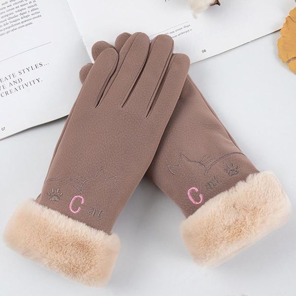 five fingers gloves winter women' thick warm touch screen women men gary deerskin velvet motorcycle driving guantes 1pc, Blue;gray
five fingers gloves winter women' thick warm touch screen women men gary deerskin velvet motorcycle driving guantes 1pc, Blue;gray