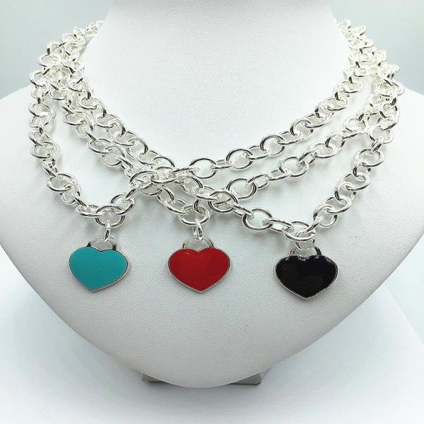 925 sterling silver exquisite and elegant epoxy heart-shaped necklace, romantic and charming valentine's day jewelry gift
925 sterling silver exquisite and elegant epoxy heart-shaped necklace, romantic and charming valentine's day jewelry gift