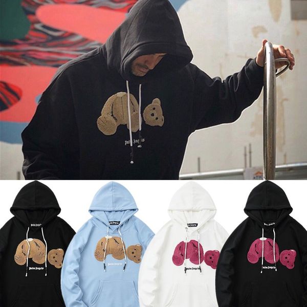 palm decapitated bear hooded sweater wu yifan the same pair of men and women thin loose angels high street fog, Black
palm decapitated bear hooded sweater wu yifan the same pair of men and women thin loose angels high street fog, Black