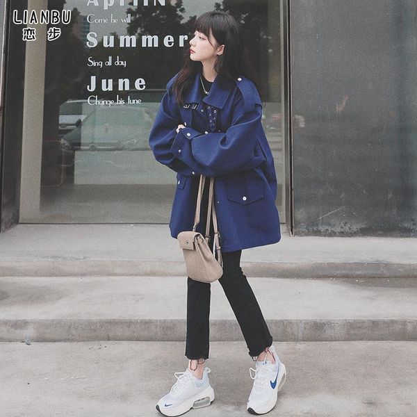 frock windbreaker jacket women's short short small man spring autumn 2020 new korean loose fried street trend, White;black
frock windbreaker jacket women's short short small man spring autumn 2020 new korean loose fried street trend, White;black