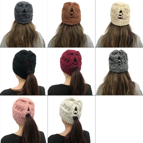 women winter crochet cable knitted beanie cap solid color hollow out criss cross messy high bun warm skull cap, Blue;gray
women winter crochet cable knitted beanie cap solid color hollow out criss cross messy high bun warm skull cap, Blue;gray