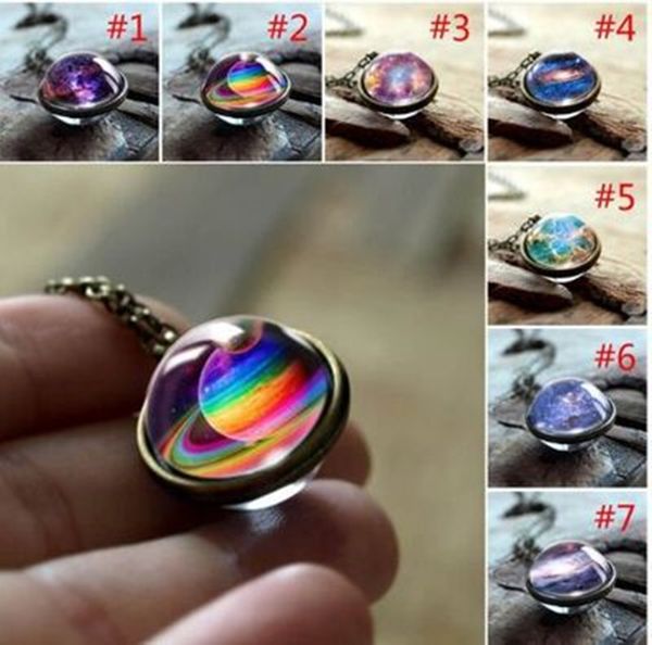selling droppshiping double-sided glass ball pendant gem universe the milky way star chain necklace jewelry gifts, Silver
selling droppshiping double-sided glass ball pendant gem universe the milky way star chain necklace jewelry gifts, Silver
