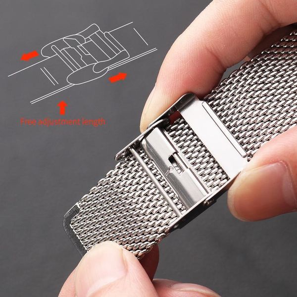 milanese strap general purpose watch sport band 18mm 20mm 22mm iwatch pulseira bracelet wrist table acc jllnbz, Black;brown
milanese strap general purpose watch sport band 18mm 20mm 22mm iwatch pulseira bracelet wrist table acc jllnbz, Black;brown