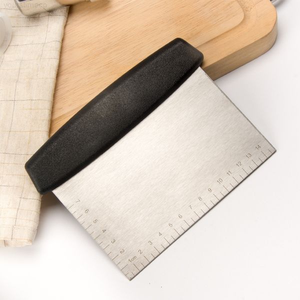 good grips multi-purpose stainless steel scraper & chopper pastry cutter with measuring number baking kitchen tool
good grips multi-purpose stainless steel scraper & chopper pastry cutter with measuring number baking kitchen tool