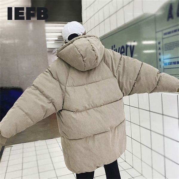 iefb / winter mid-length cottom padded jacket for men hooded parka korean styel winter warm coat s - 5xl big size 9y4223 201217, Black
iefb / winter mid-length cottom padded jacket for men hooded parka korean styel winter warm coat s - 5xl big size 9y4223 201217, Black