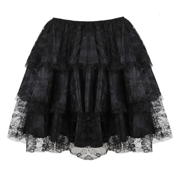 women multilayer floral lace tulle pleated skirt showgirl party dance skirts match corset skirt ruffly plus size s-6xl, Black
women multilayer floral lace tulle pleated skirt showgirl party dance skirts match corset skirt ruffly plus size s-6xl, Black