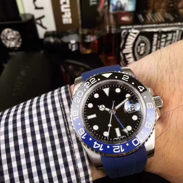 luxury mens brand watch 40mm black dial ceramic rotary watch ring automatic winding machine blue rubber strap 5atm waterproof wristwatch, Slivery;brown
luxury mens brand watch 40mm black dial ceramic rotary watch ring automatic winding machine blue rubber strap 5atm waterproof wristwatch, Slivery;brown