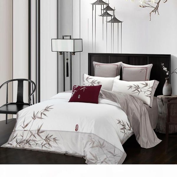 4 7pcs egyptian cotton embroidery duvet cover sets king size bedding sets pillowcases jogo de cama bed linen
4 7pcs egyptian cotton embroidery duvet cover sets king size bedding sets pillowcases jogo de cama bed linen
