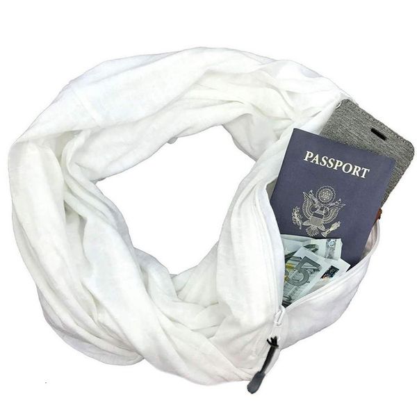 pocket scarf solid unlimited neck storage pendant zipper pocket neck, Blue;gray
pocket scarf solid unlimited neck storage pendant zipper pocket neck, Blue;gray
