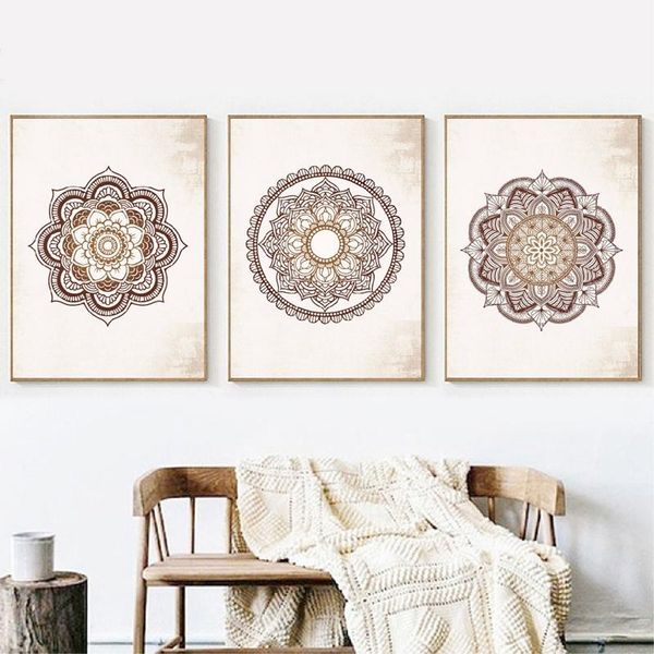 paintings home decor canvas painting poster mandala brown bedroom prints nordic style wall art modular picture frame
paintings home decor canvas painting poster mandala brown bedroom prints nordic style wall art modular picture frame