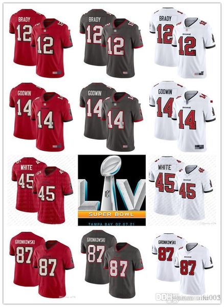 mens womens youth tampa bay buccaneers 14 chris godwin 12 tom brady 87 rob gronkowski 45 devin white custom football jerseys, Black;red
mens womens youth tampa bay buccaneers 14 chris godwin 12 tom brady 87 rob gronkowski 45 devin white custom football jerseys, Black;red