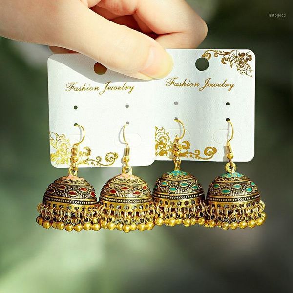 dangle & chandelier ethnic boho gold bells carved ladies earrings oorbellen summer bohemia dripping oil tassel for women1, Silver
dangle & chandelier ethnic boho gold bells carved ladies earrings oorbellen summer bohemia dripping oil tassel for women1, Silver