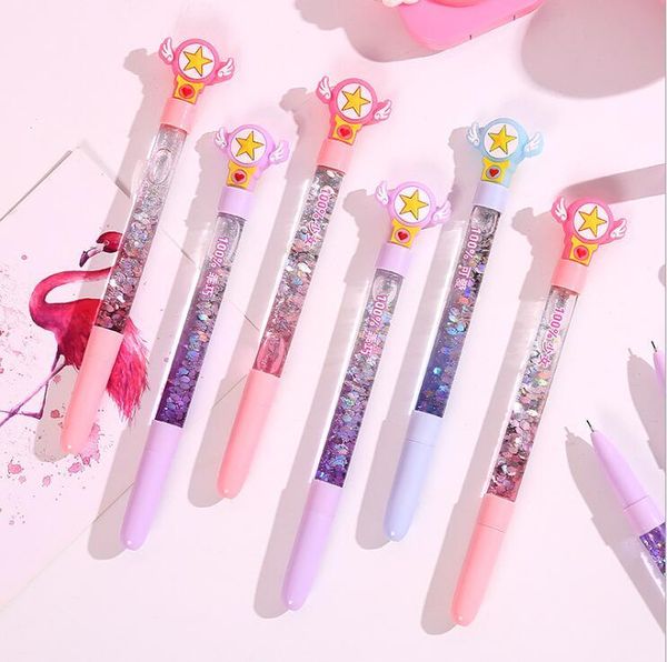 24pcs/lot novelty shine quicksands school gel ink writing pens office study materials kids birthday party favor stationery
24pcs/lot novelty shine quicksands school gel ink writing pens office study materials kids birthday party favor stationery