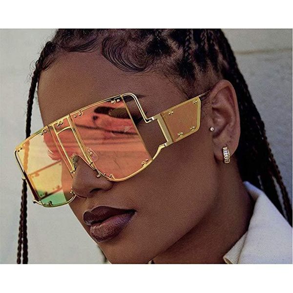 sunglasses goggle polarized women men brand designer oversized green black sun glasses for shades uv400 fml, White;black
sunglasses goggle polarized women men brand designer oversized green black sun glasses for shades uv400 fml, White;black
