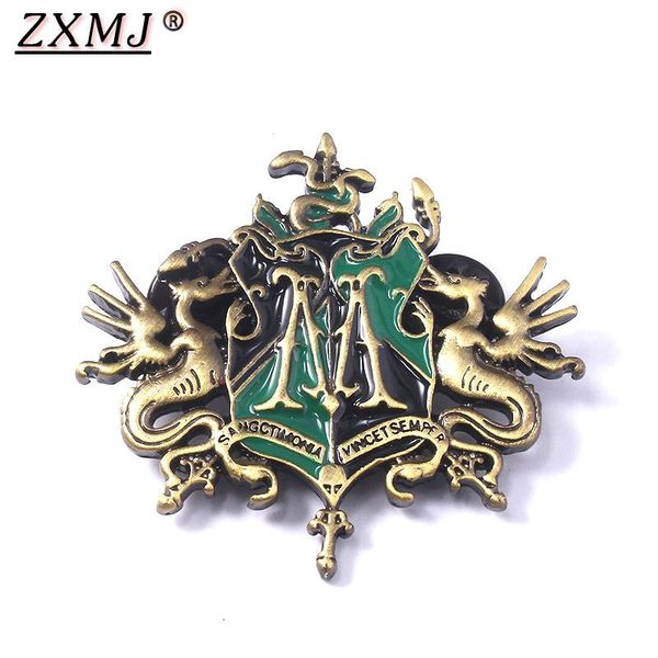 pins, brooches zxmj harried brooch pin potters hogwarts four college draco malfoy family heraldry badge pins for fans jewellery gifts, Gray
pins, brooches zxmj harried brooch pin potters hogwarts four college draco malfoy family heraldry badge pins for fans jewellery gifts, Gray