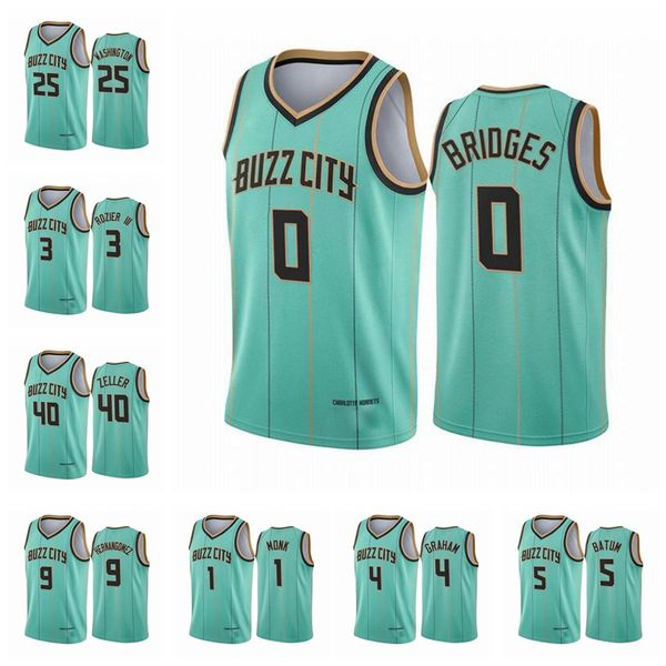 2020/21 men nicolas batum muggsy bogues swingman team basketball jersey black icon edition, Black;red