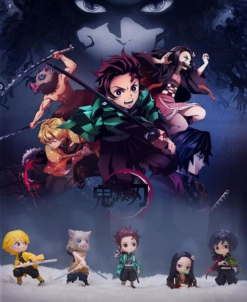 keychains demon slayer kimetsu no yaiba figure toys tanjirou nezuko inosuke zenitsu pvc action doll souvenir decoration xms gift, Silver
keychains demon slayer kimetsu no yaiba figure toys tanjirou nezuko inosuke zenitsu pvc action doll souvenir decoration xms gift, Silver