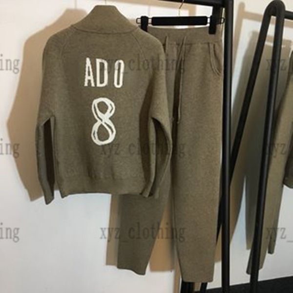 22ss female sports suit pants spring tracksuits womens jacket sports wear dr new knitted sweater+ trousers letter 8 swetaershirt elastic wai, White
22ss female sports suit pants spring tracksuits womens jacket sports wear dr new knitted sweater+ trousers letter 8 swetaershirt elastic wai, White